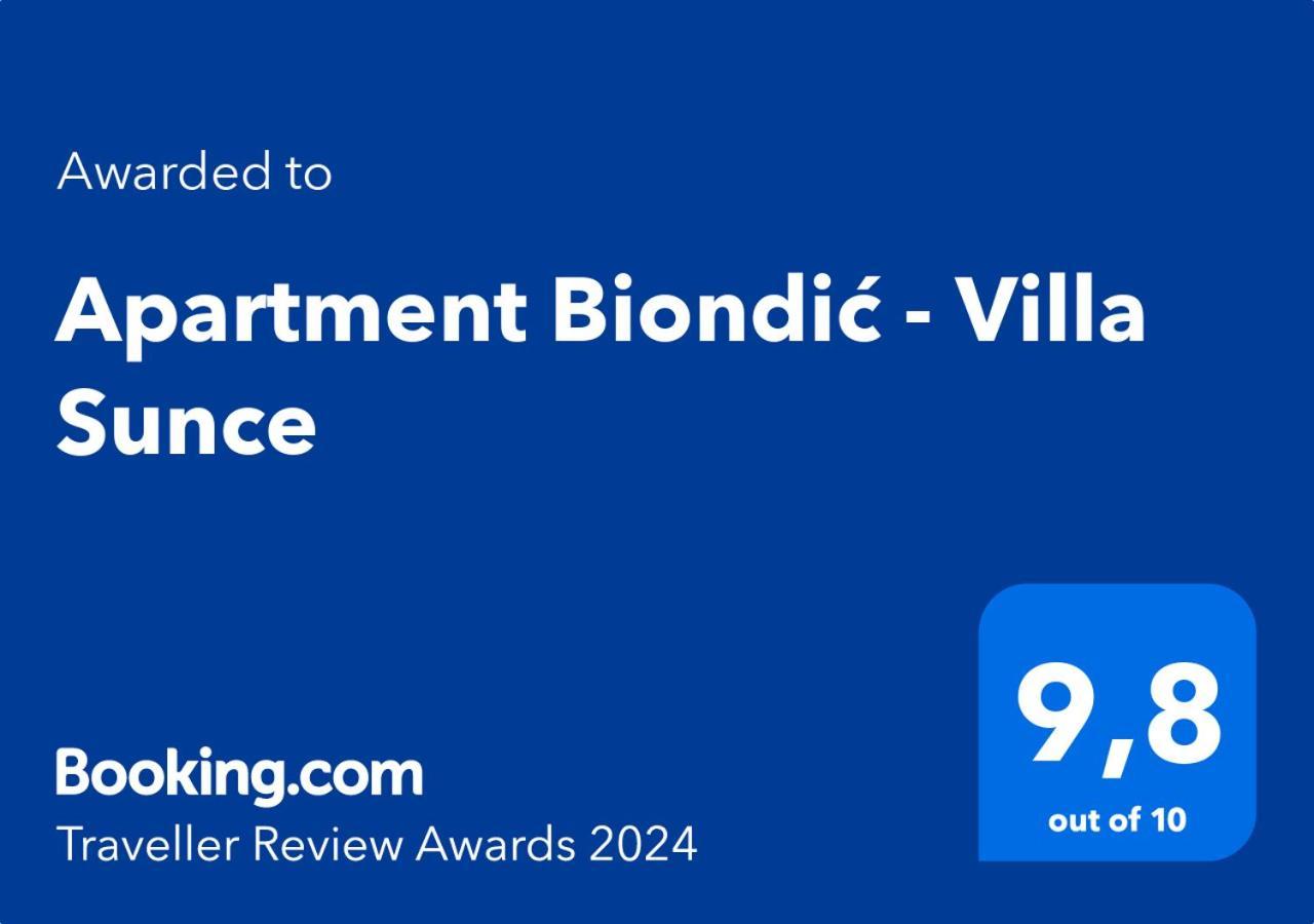 Apartment Biondic - Villa Sunce 센 외부 사진